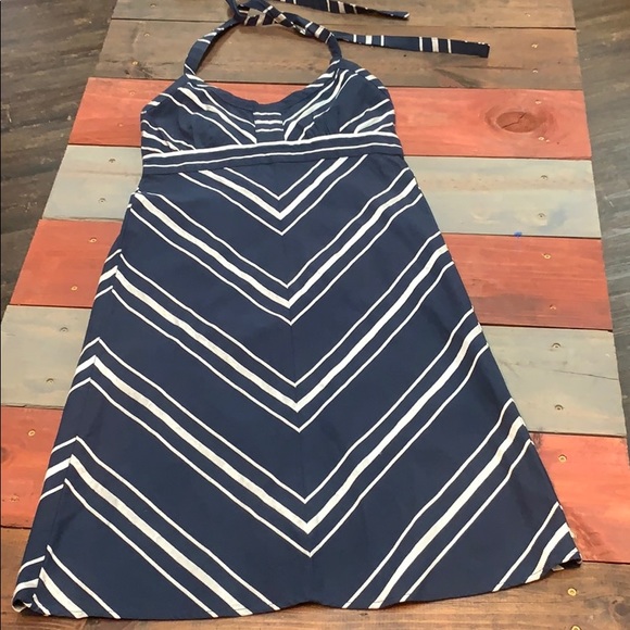 Old Navy Dresses & Skirts - 3 FOR $20 Old Navy Blue & Silver/White Dress Small